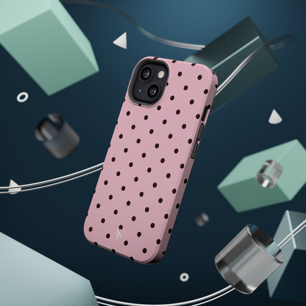Pink Polka Dot Magnetic Case