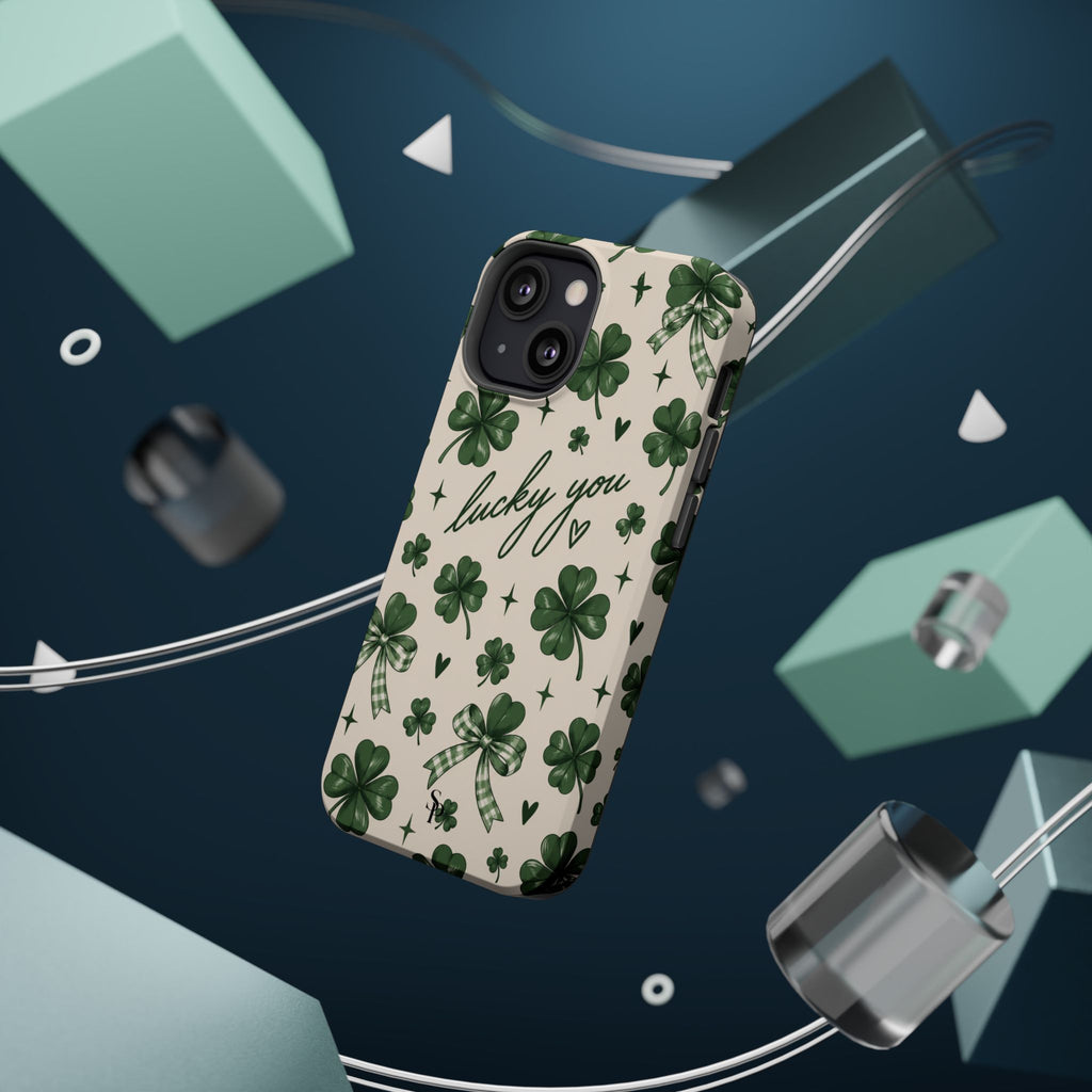 Lucky You Clover Magnetic Impact Phone Case