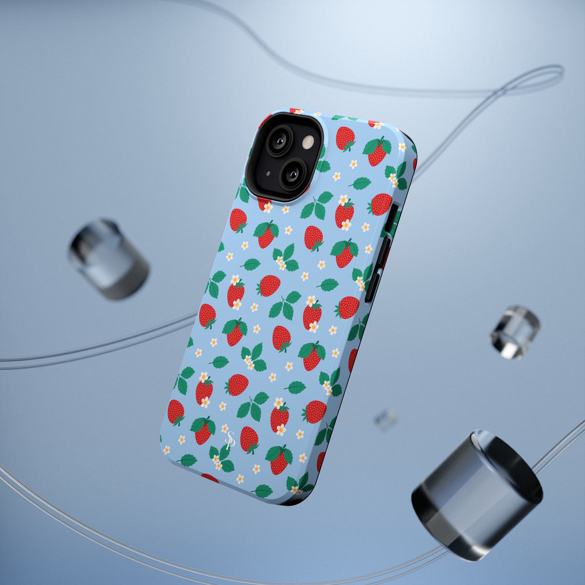 Strawberry Impact-Resistant Cases