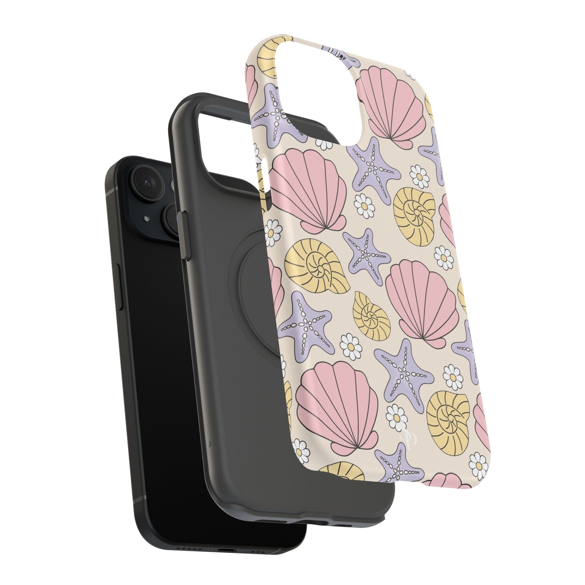 Coastal Shells Impact-Resistant Phone Case