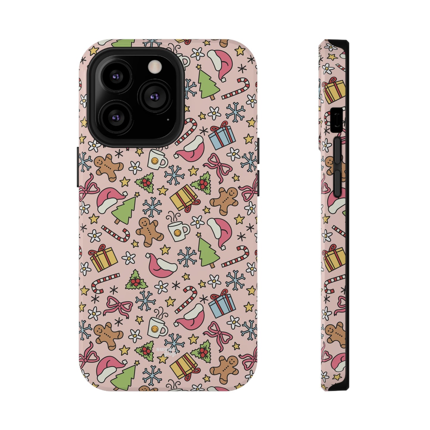 Festive Holiday Phone Case - Impact-Resistant Design for Christmas Cheer