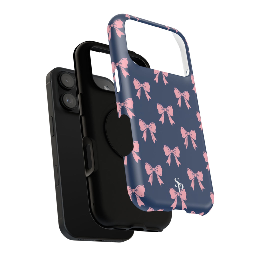 Chic Bow Impact-Resistant Phone Case
