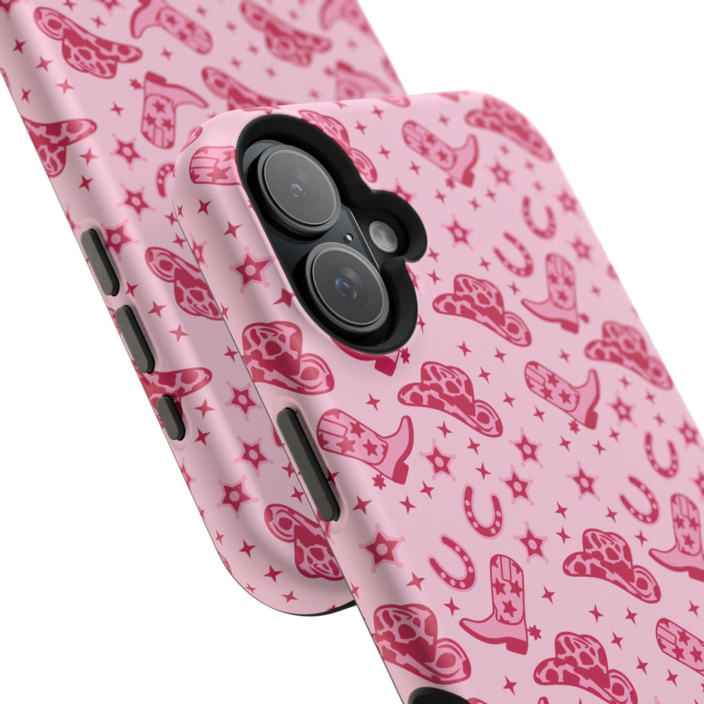 Pink Cowgirl Impact-Resistant Case