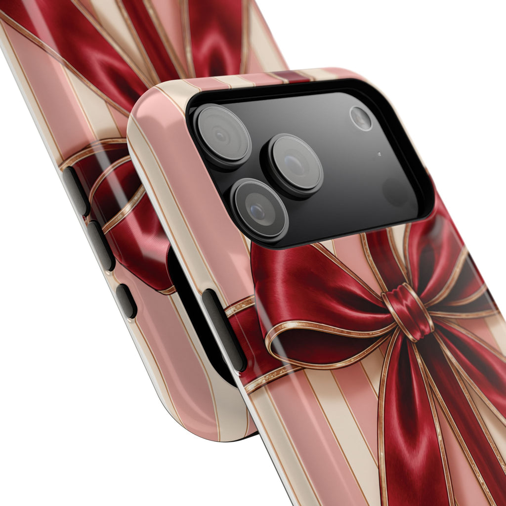 Red Bow Gift Wrap Magnetic Phone Case