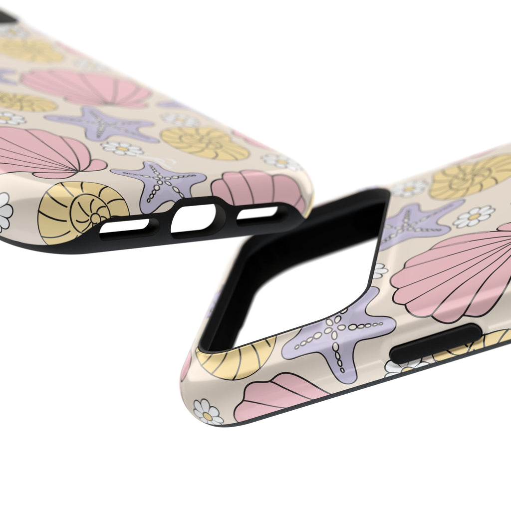 Coastal Shells Impact-Resistant Phone Case