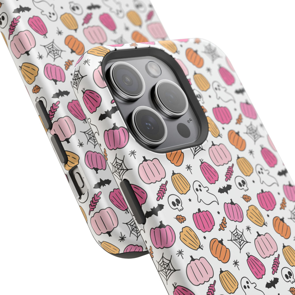Pink Halloween Impact-Resistant Cases