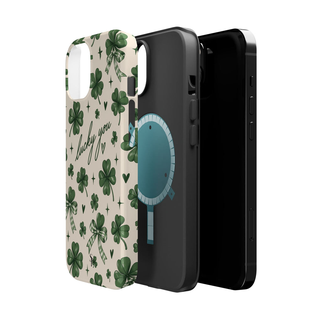 Lucky You Clover Magnetic Impact Phone Case