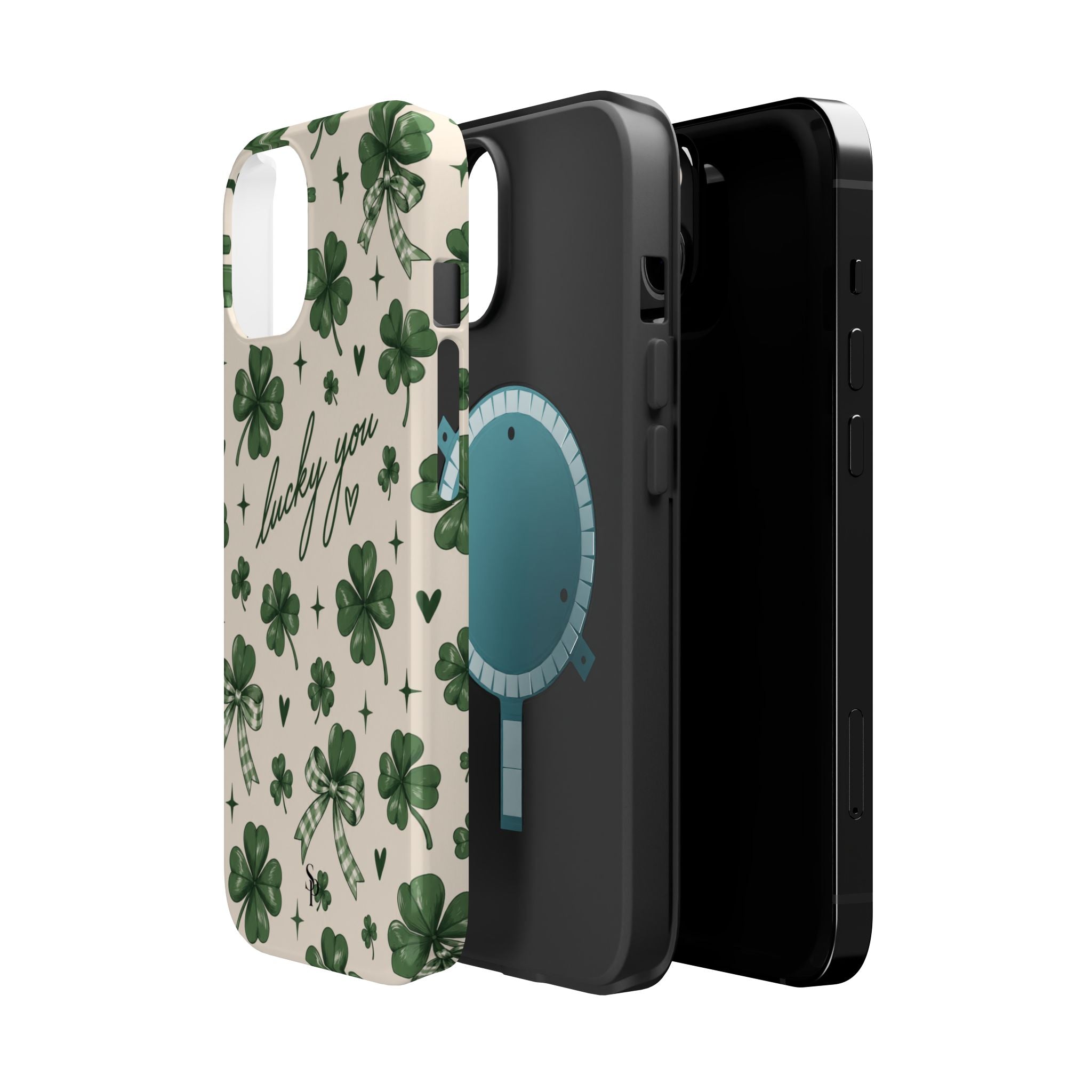 Lucky You Clover Magnetic Impact Phone Case