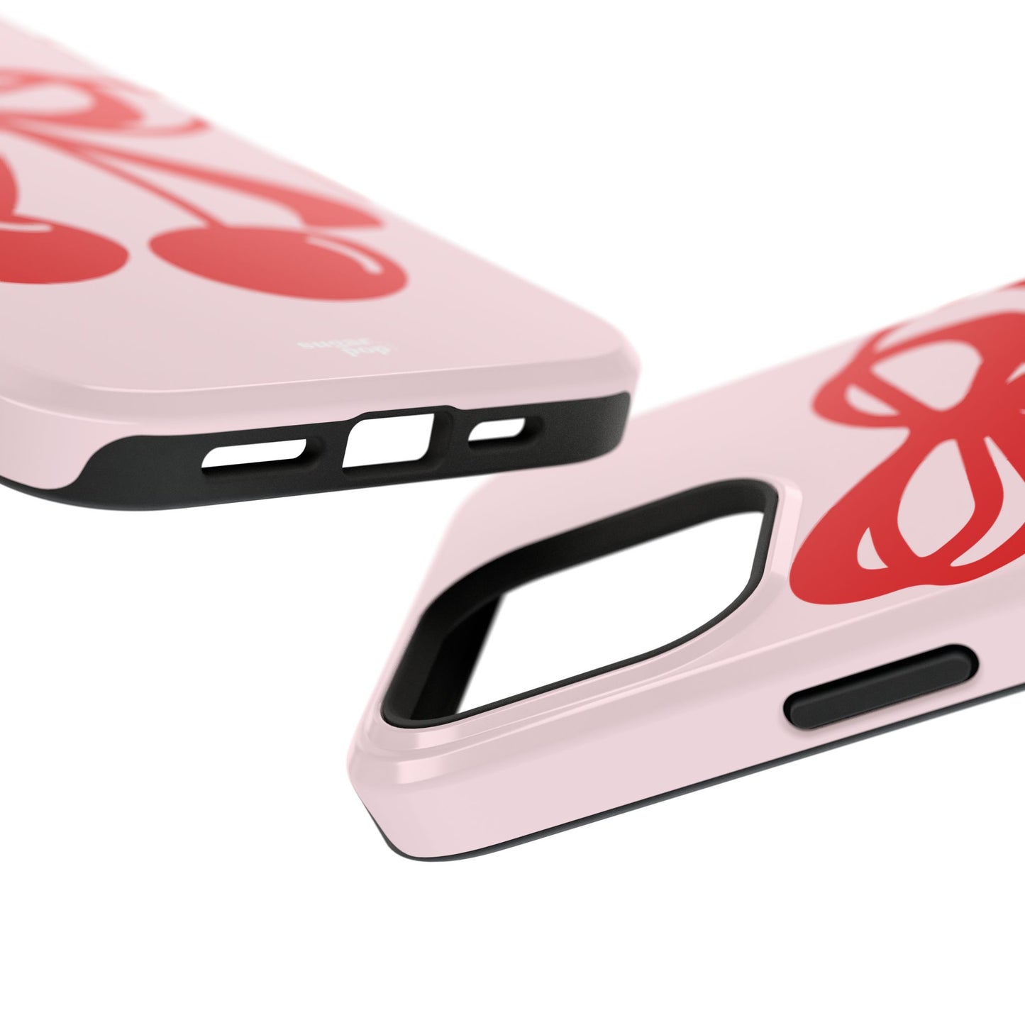 Cherry Bow Impact-Resistant Phone Case