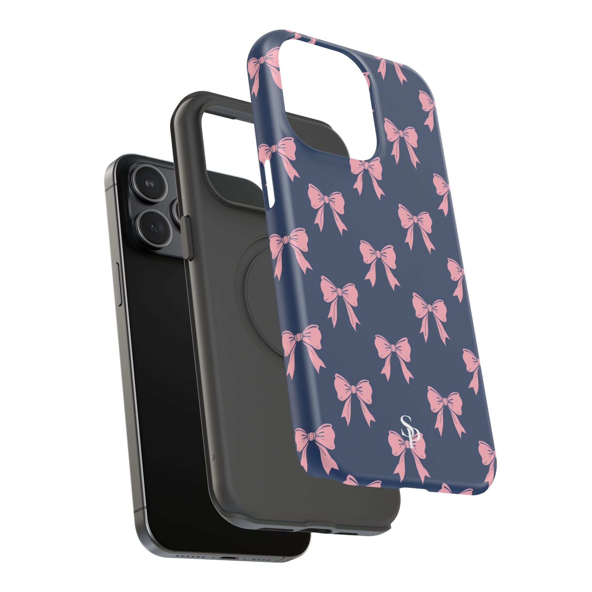 Chic Bow Impact-Resistant Phone Case