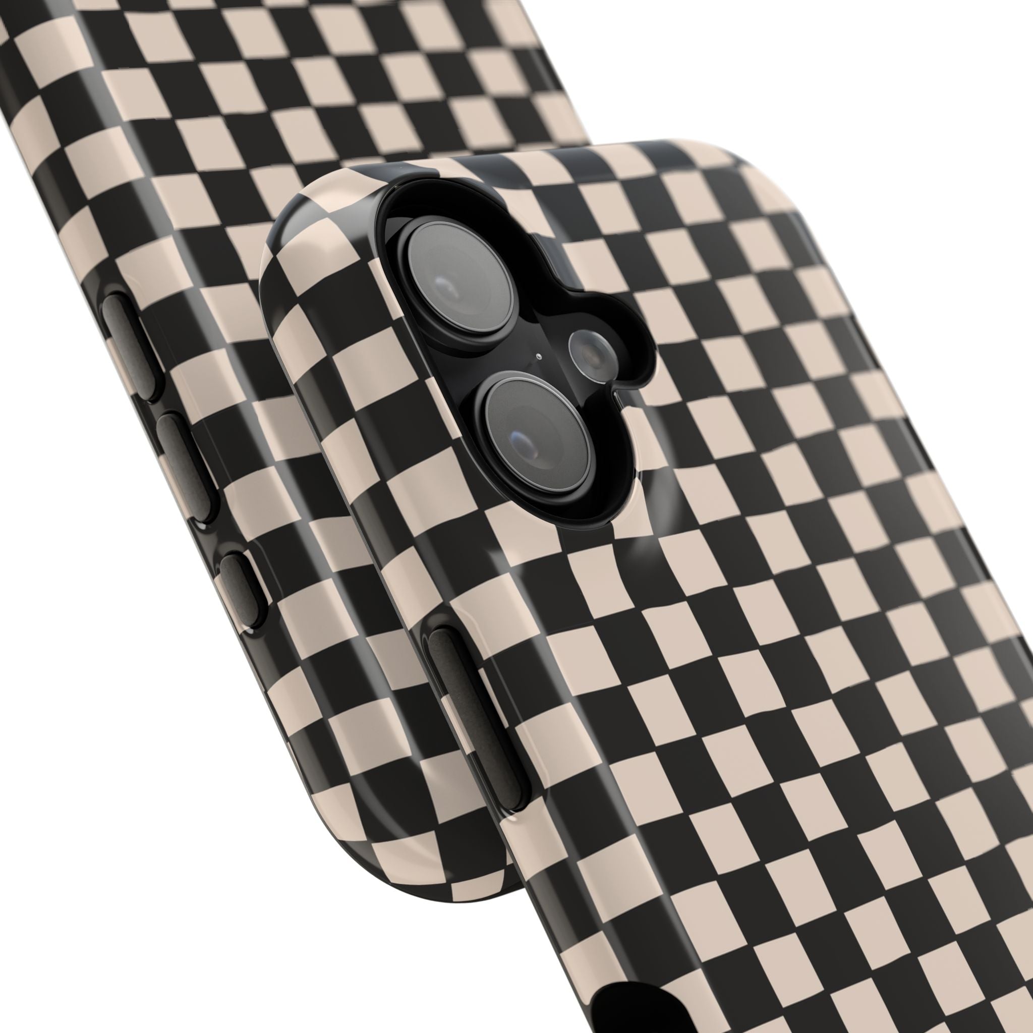 Checkerboard Impact-Resistant Case