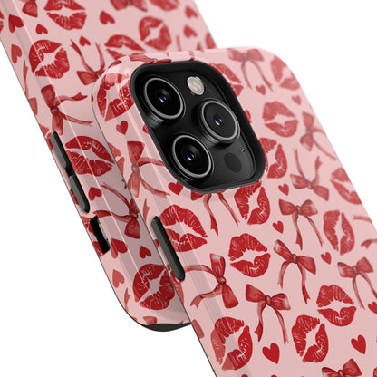 Bows & Kisses Impact-Resistant Case