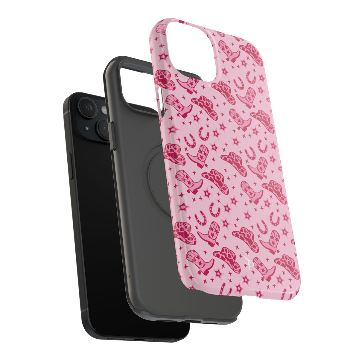 Pink Cowgirl Impact-Resistant Case