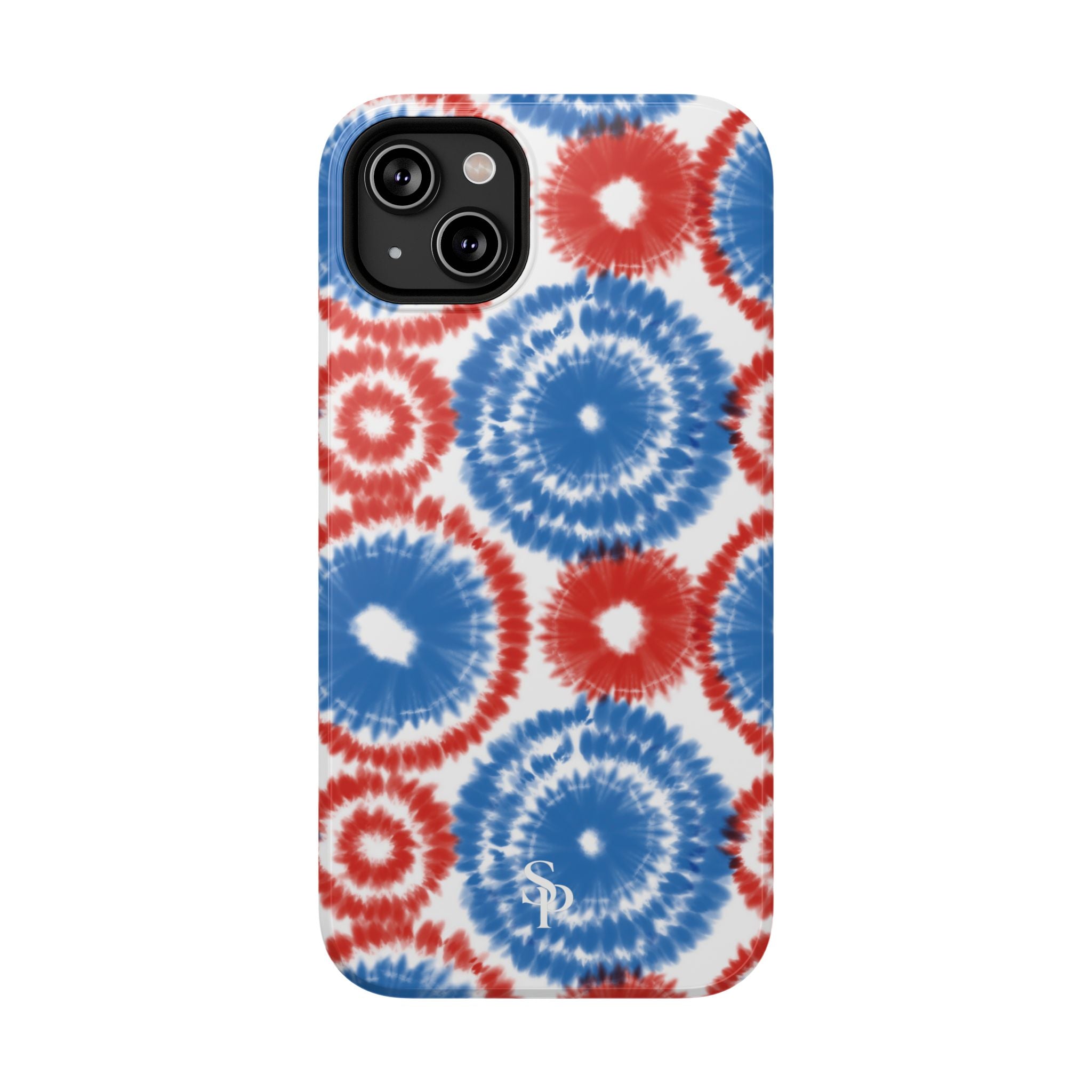 Patriotic Tie Dye Impact Resistant Phone Case