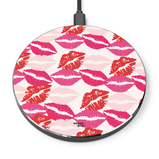 Lips Wireless Charger - Fast Charging Pad with Lip Design